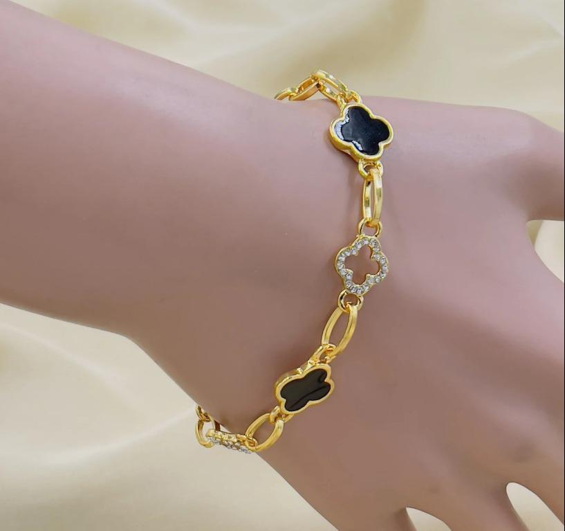 Clover Beads Bracelet Openable