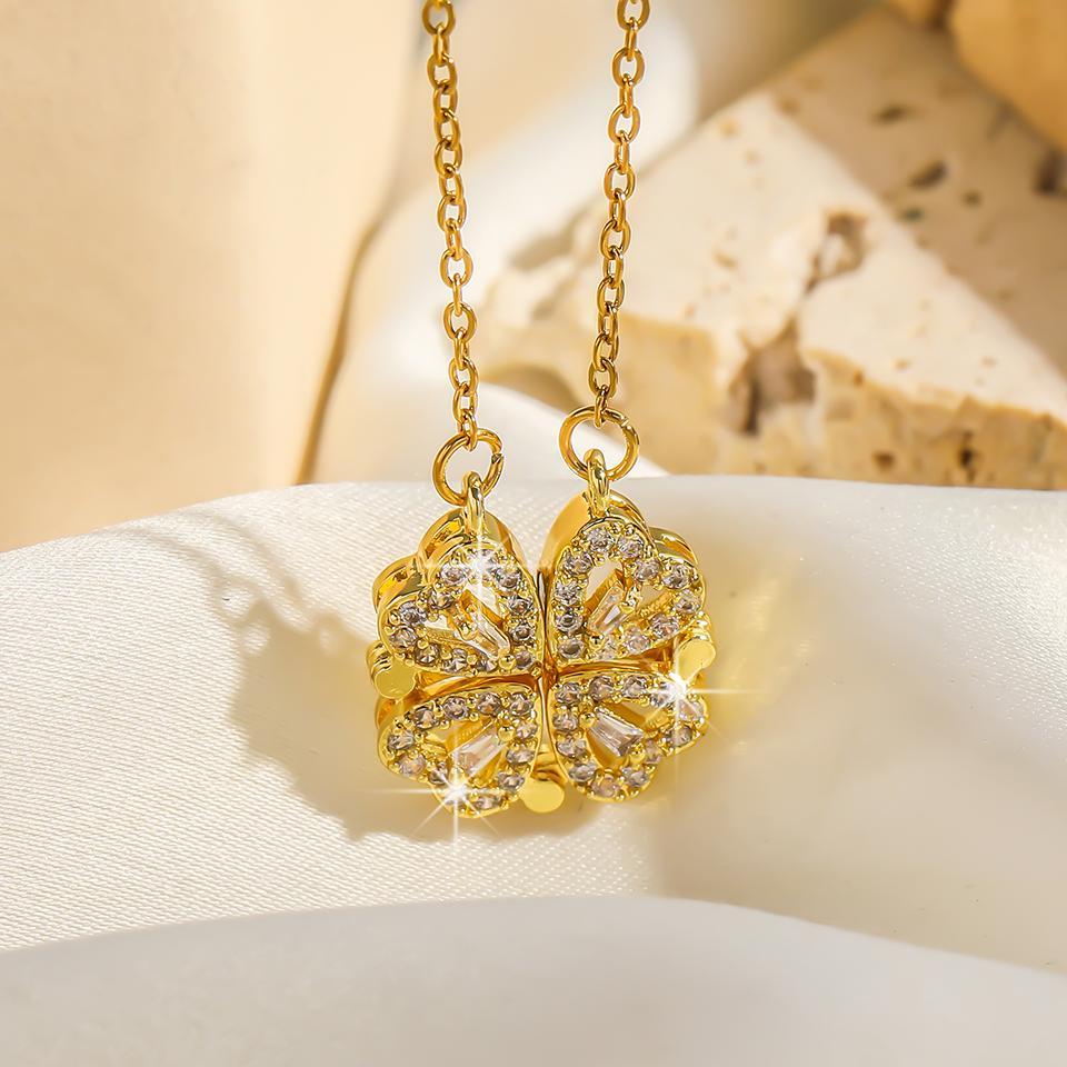 Magnetic Heart Design Pendant