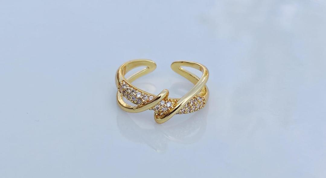 Gold Plated Zircone Ring