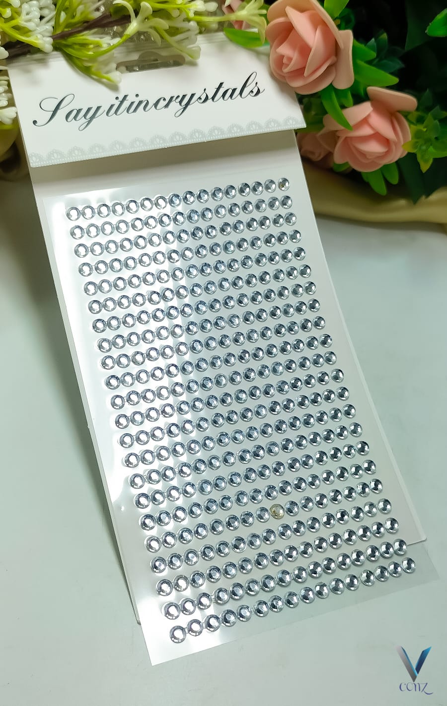 3D Pearl Hair Beads Stickers in Five Design