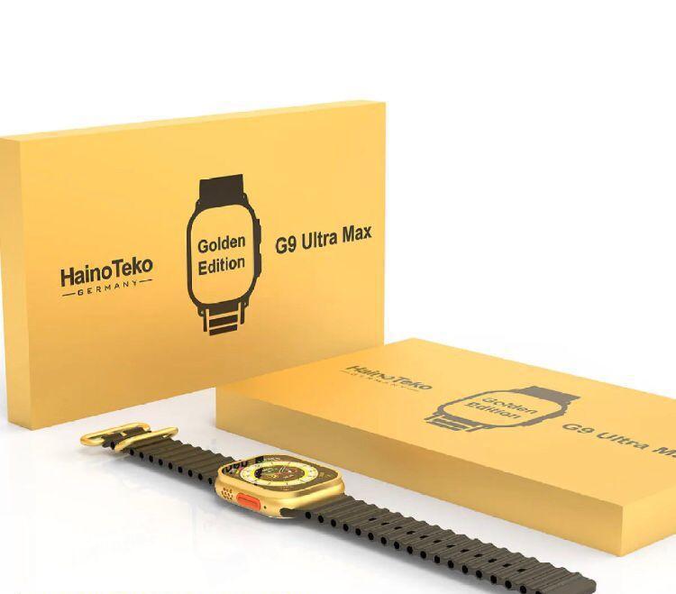 GD9 Ultra Golden Edition Smart Watch – 49mm (Steel & Ocean Bands Included)