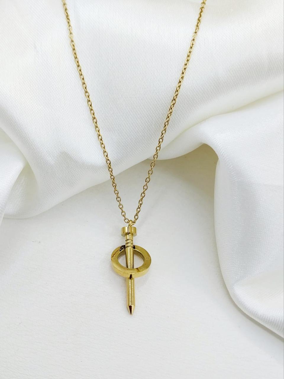 Elegant Gold-Plated Pendant Necklaces – Assorted Charms
