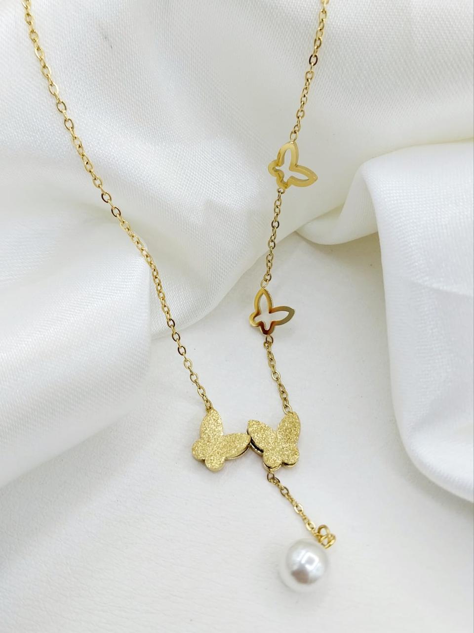 Elegant Gold-Plated Pendant Necklaces – Assorted Charms