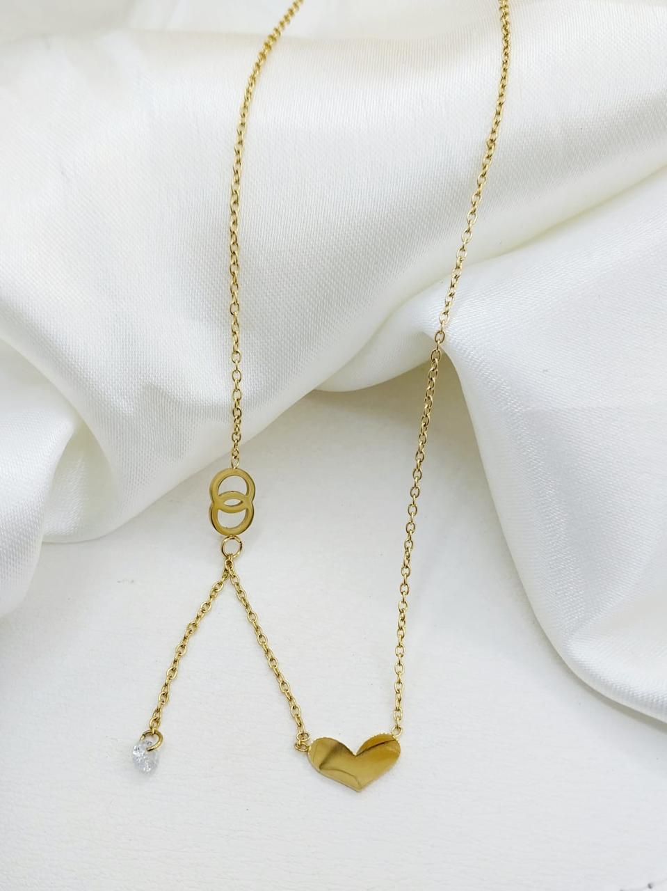 Elegant Gold-Plated Pendant Necklaces – Assorted Charms