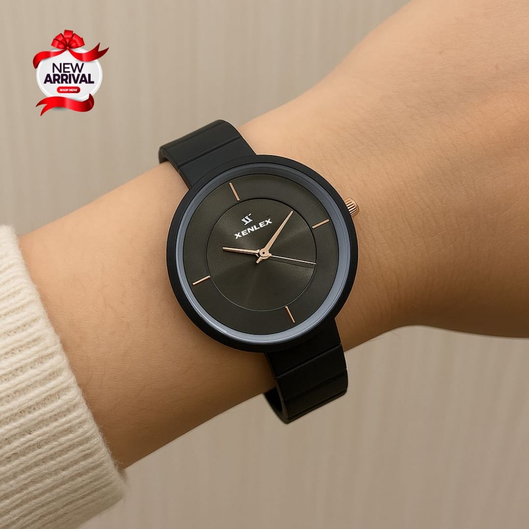 Minimalist Round Dial Wristwatch by XENLEX