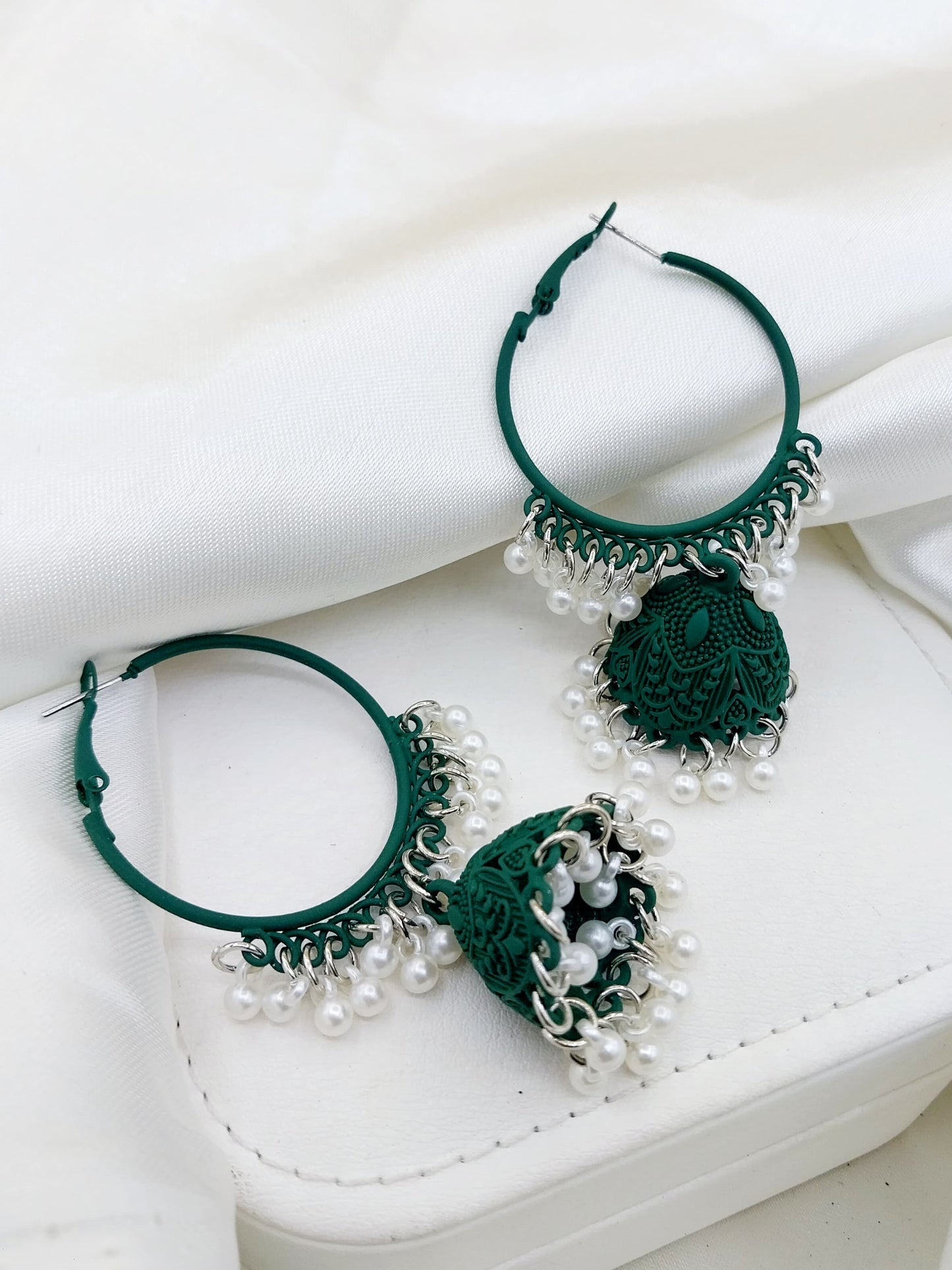 Traditional Jhumka Hoop Earrings