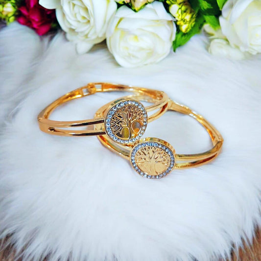 White Zircon bangle