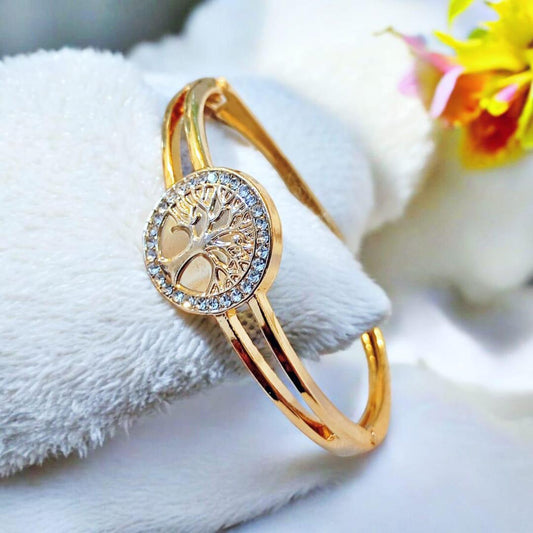 White Zircon bangle