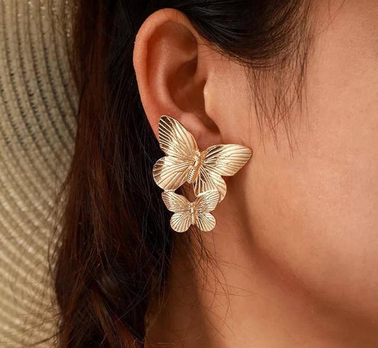 Butterfly Design Earings