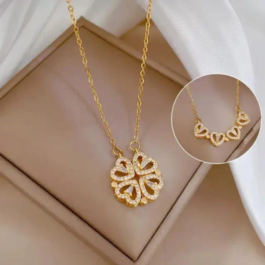Magnetic Heart Design Pendant