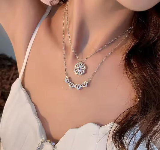 Magnetic Heart Design Pendant