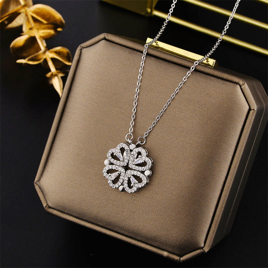 Magnetic Heart Design Pendant