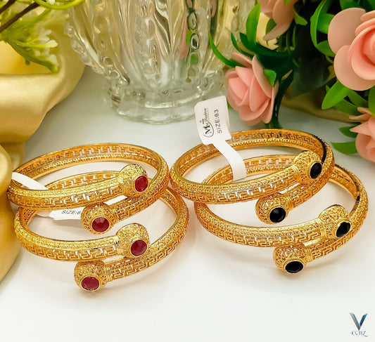 Gold Plated Versace Bangles