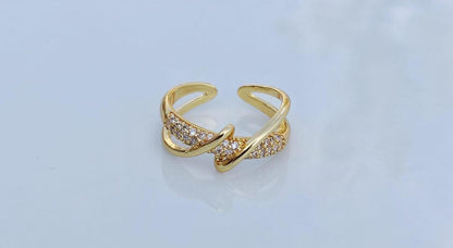 Gold Plated Zircone Ring