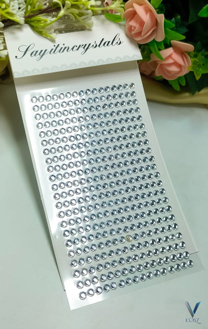 3D Pearl Hair Beads Stickers in Five Design