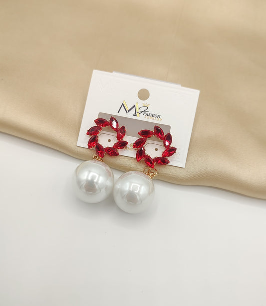 Luxe Gemstone Drop Earrings