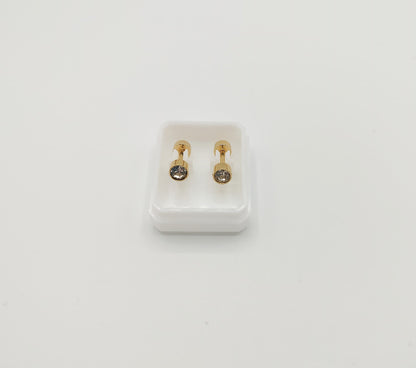 Crystal Accent Stud Earring Set