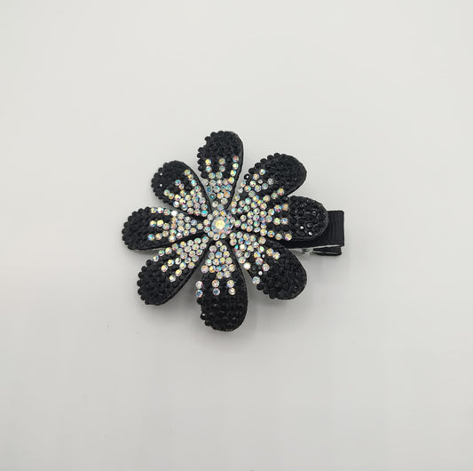 Sparkle Bloom Hair Clips
