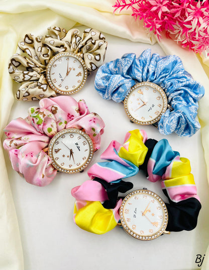 🕰️ Scrunchie Watch – Elegant Timepiece