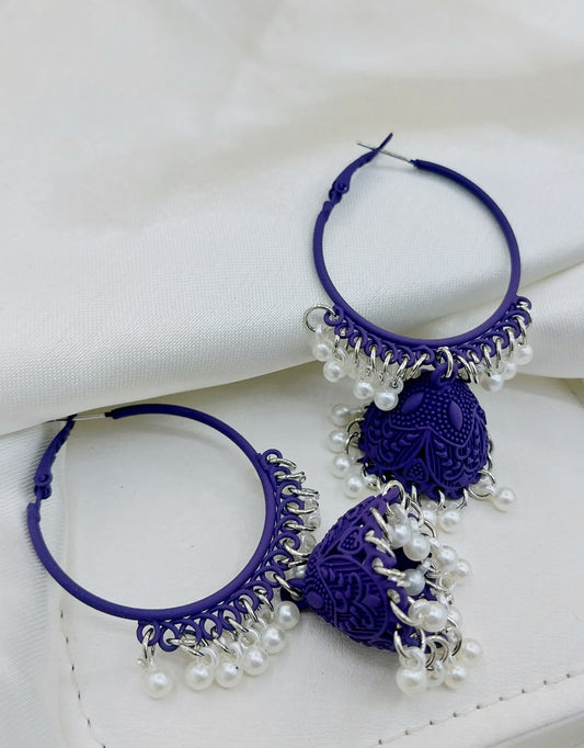 Traditional Jhumka Hoop Earrings
